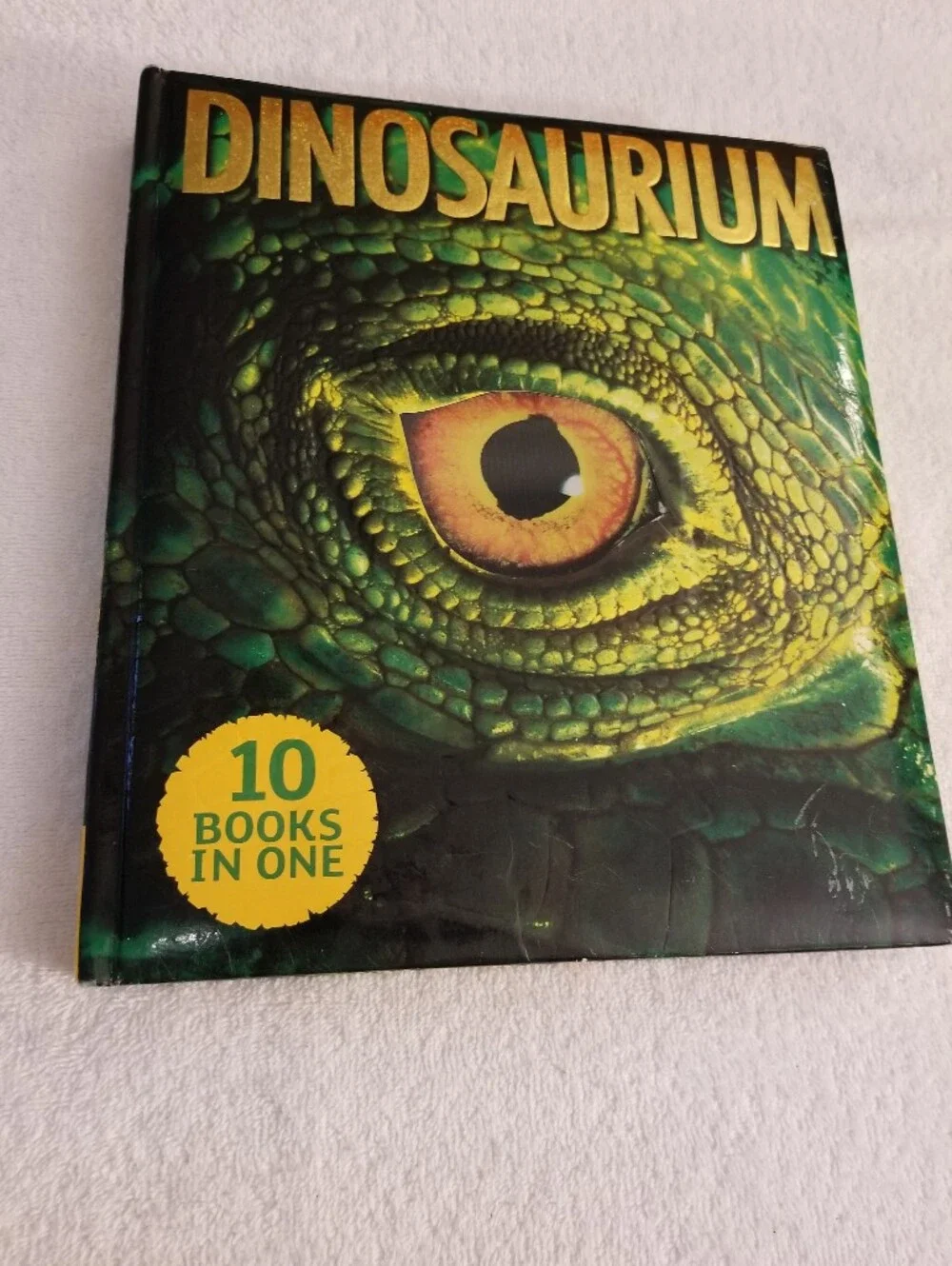 DINOSAURIUM Soft Hardback By DK Interactive Educational Dinosaur Book